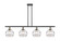 Ballston Four Light Island Pendant in Black Antique Brass (405|516-4I-BAB-G556-8CL)