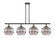 Ballston Four Light Island Pendant in Black Antique Brass (405|516-4I-BAB-G556-10SM)