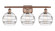 Ballston LED Bath Vanity in Antique Copper (405|516-3W-AC-G556-8CL)