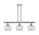 Ballston Three Light Island Pendant in Polished Chrome (405|516-3I-PC-G556-8CL)