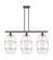 Ballston Three Light Island Pendant in Oil Rubbed Bronze (405|516-3I-OB-G557-10CL)