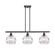 Ballston Three Light Island Pendant in Oil Rubbed Bronze (405|516-3I-OB-G556-8CL)