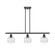 Ballston LED Island Pendant in Oil Rubbed Bronze (405|516-3I-OB-G556-6CL)