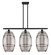 Ballston Three Light Island Pendant in Matte Black (405|516-3I-BK-G557-10SM)