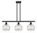 Ballston LED Island Pendant in Matte Black (405|516-3I-BK-G556-8CL)