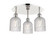 Ballston Three Light Semi-Flush Mount in Polished Nickel (405|516-3C-PN-G559-5CL)