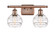 Ballston Two Light Bath Vanity in Antique Copper (405|516-2W-AC-G556-6CL)