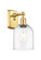 Ballston One Light Wall Sconce in Satin Gold (405|516-1W-SG-G558-6CL)