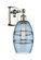 Ballston One Light Wall Sconce in Polished Nickel (405|516-1W-PN-G557-6BL)