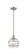 Ballston One Light Mini Pendant in Brushed Satin Nickel (405|516-1S-SN-G556-8CL)