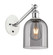 Ballston One Light Wall Sconce in White Polished Chrome (405|317-1W-WPC-G558-6SM)