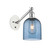 Ballston One Light Wall Sconce in White Polished Chrome (405|317-1W-WPC-G558-6BL)