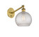 Ballston One Light Wall Sconce in Brushed Brass (405|317-1W-BB-G122C-8CL)