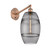 Ballston One Light Wall Sconce in Antique Copper (405|317-1W-AC-G557-8SM)
