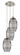 Ballston Three Light Pendant in Brushed Satin Nickel (405|113B-3P-SN-G557-8SM)