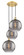 Ballston Three Light Pendant in Satin Gold (405|113B-3P-SG-G556-12SM)