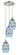 Ballston Three Light Pendant in Polished Nickel (405|113B-3P-PN-G557-6BL)