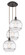 Ballston Three Light Pendant in Oil Rubbed Bronze (405|113B-3P-OB-G556-12CL)