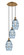 Ballston Three Light Pendant in Brushed Brass (405|113B-3P-BB-G557-6BL)
