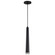 Melrose LED Pendant in Matte Black / Brushed Nickel (72|62-829)