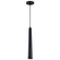 Melrose LED Pendant in Matte Black (72|62-826)