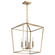 Emma Four Light Pendant in Burnished Brass (72|60-7931)