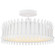 Leslie LED Semi-Flush Mount in Plaster White (268|SK 4206PW)