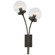 Prescott Two Light Wall Sconce in Bronze (268|KS 2408BZ-CG)