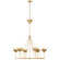Alberto Six Light Chandelier in Antique-Burnished Brass (268|JN 5004AB)
