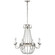 Paris Flea Market Eight Light Chandelier in Polished Nickel (268|CHC 1426PN-SG)