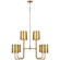 Go Lightly LED Chandelier in Soft Brass (268|BBL 5083SB-SB)