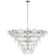 Loire LED Chandelier in Polished Nickel (268|ARN 5454PN-CSG)