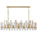 Bonnington 24 Light Linear Chandelier in Hand-Rubbed Antique Brass (268|ARN 5127HAB-ALB)
