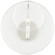 Loire One Light Wall Sconce in Polished Nickel (268|ARN 2455PN-CSG)