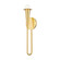 Danna One Light Wall Sconce in Aged Brass (428|H791101-AGB)