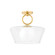 Elmsford One Light Pendant in Aged Brass (70|9517-AGB)