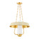 Provincetown One Light Lantern in Aged Brass (70|5218-AGB/SSD)