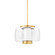 Beau LED Pendant in Aged Brass (70|2820-AGB)