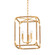 Laurenceston Three Light Lantern in Gold Leaf (70|1603-GL)