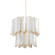 Cartagena Seven Light Chandelier in Vintage Gold Leaf (68|365-23-VGL)