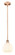 Edison LED Mini Pendant in Antique Copper (405|616-1S-AC-G1217-8WV)