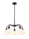 Ballston Five Light Chandelier in Oil Rubbed Bronze (405|516-5CR-OB-G1217-6WV)