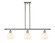 Ballston LED Island Pendant in Polished Nickel (405|516-3I-PN-G1217-6WV)