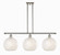 Ballston Three Light Island Pendant in Polished Nickel (405|516-3I-PN-G1216-10WM)