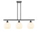 Ballston Three Light Island Pendant in Oil Rubbed Bronze (405|516-3I-OB-G1217-8WV)