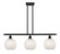 Ballston LED Island Pendant in Matte Black (405|516-3I-BK-G1216-8WM)