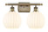 Ballston Two Light Bath Vanity in Antique Brass (405|516-2W-AB-G1217-8WV)