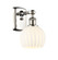 Ballston One Light Wall Sconce in Polished Nickel (405|516-1W-PN-G1217-6WV)