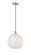 Ballston LED Mini Pendant in Satin Gold (405|516-1P-SG-G1216-12WM)