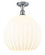 Ballston LED Semi-Flush Mount in Polished Chrome (405|516-1C-PC-G1217-14WV)
